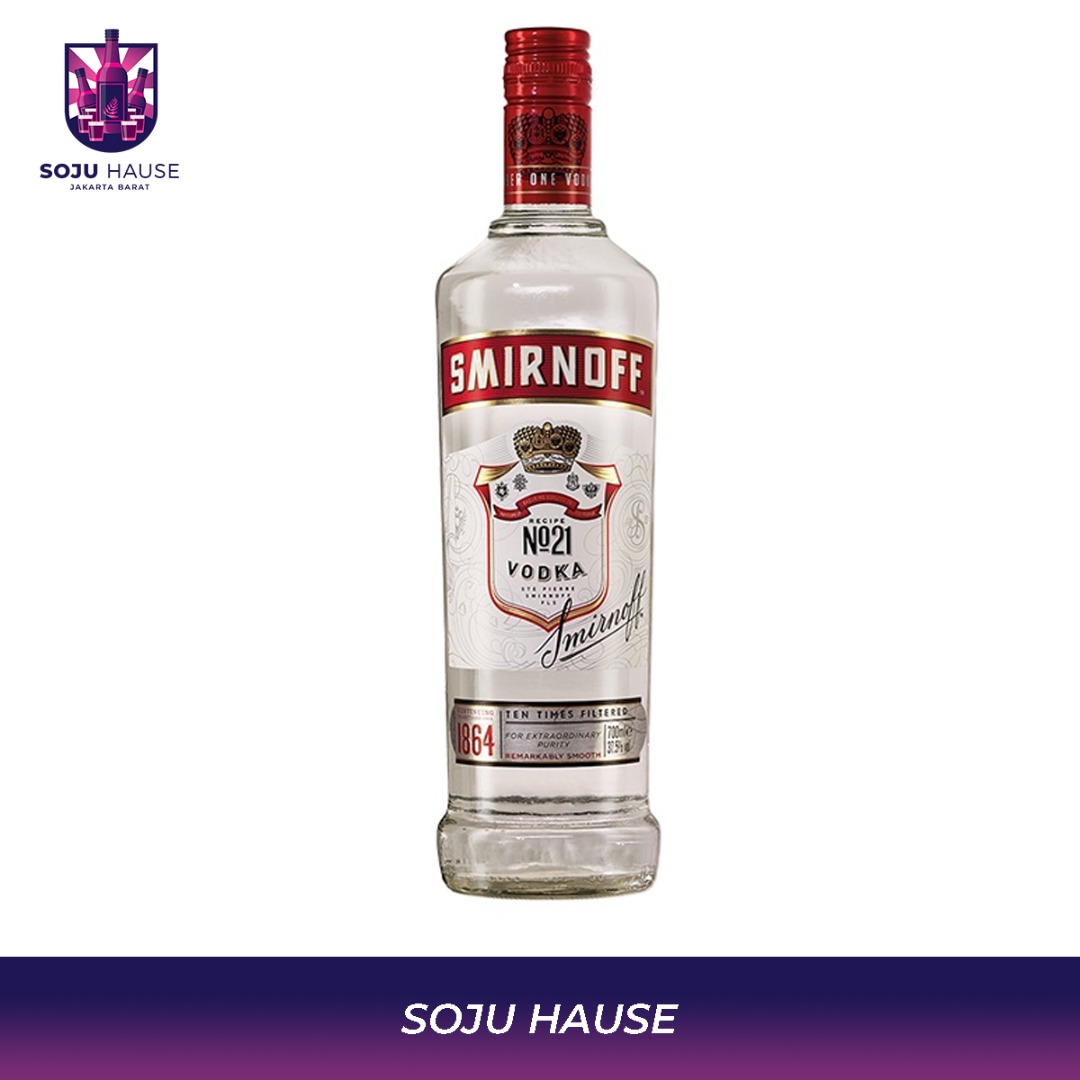 Smirnoff Vodka 700ml, Makanan & Minuman, Minuman Tidak Beralkohol di