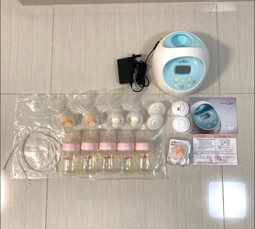Spectra S1+ Breast Pump & Accessories, Babies & Kids, Nursing & Feeding, Breastfeeding & Bottle
