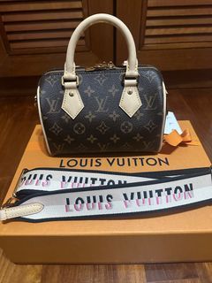 LV Speedy Bandoulière 20 Black Monogram Empreinte Leather (NFC), Luxury,  Bags & Wallets on Carousell