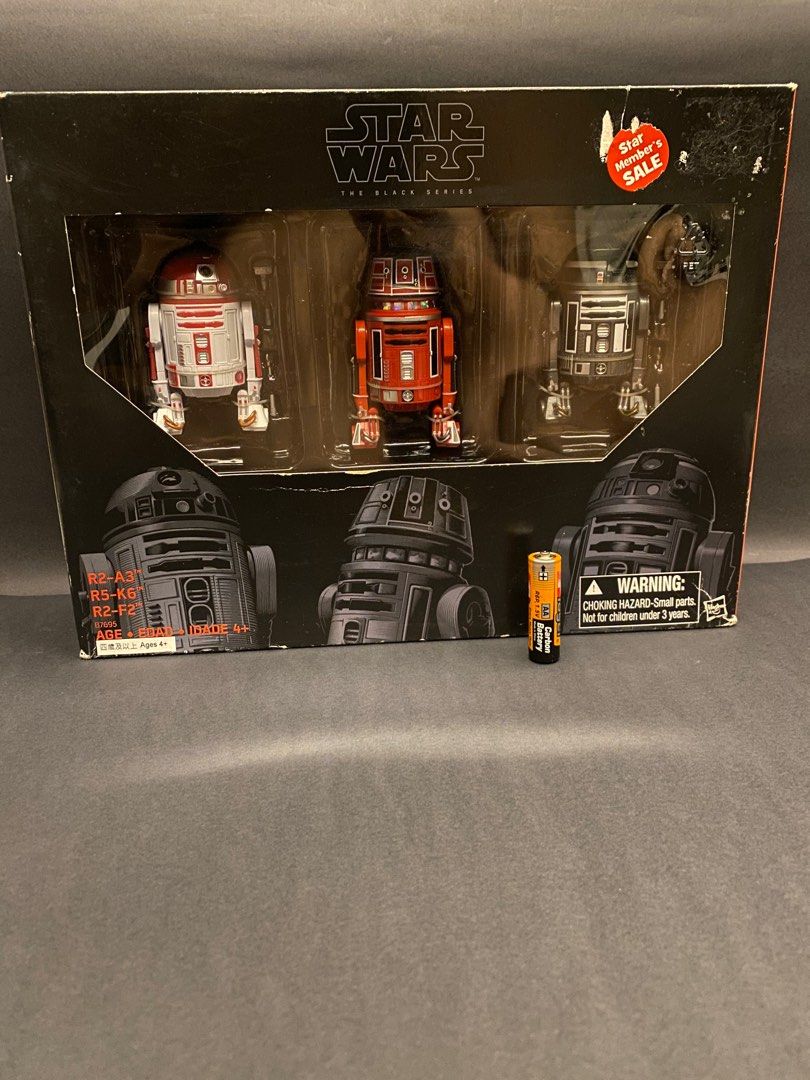 Black series droid sales 3 pack