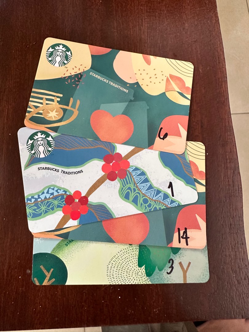 Starbucks Stickers (ready to claim), Looking For on Carousell