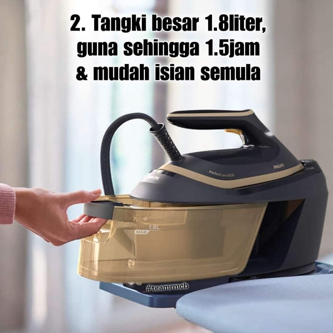 Steamer Iron Philips Amway VIRAL, TV & Home Appliances, Irons