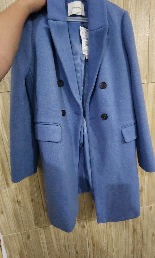 Stradivarius wool coat new arrivals