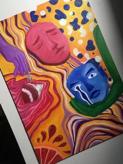 “Super Ego” Painting by UNBKD