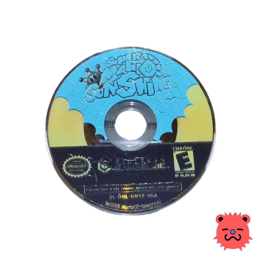 Super Mario Sunshine game for Nintendo Gamecube | Disc only | US