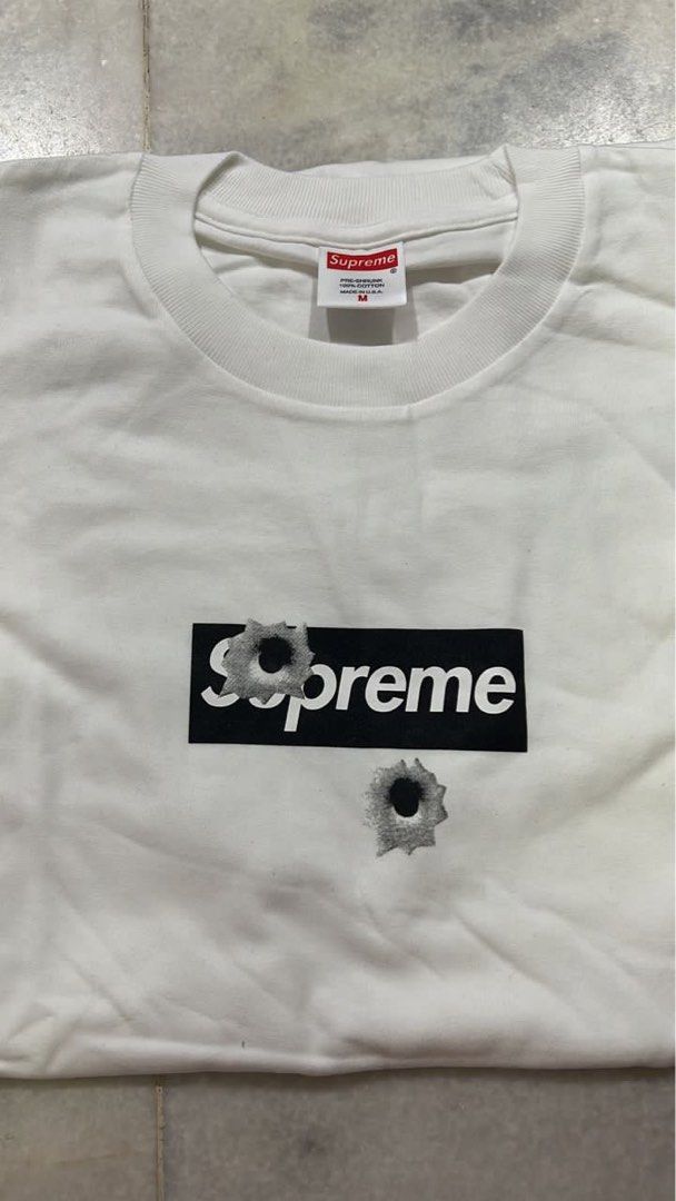 Supreme bullet tee sales