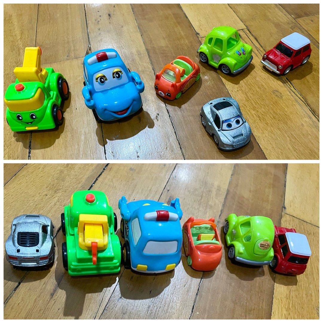 Friction top motor toys