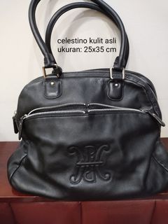 Tas celestino kulit asli