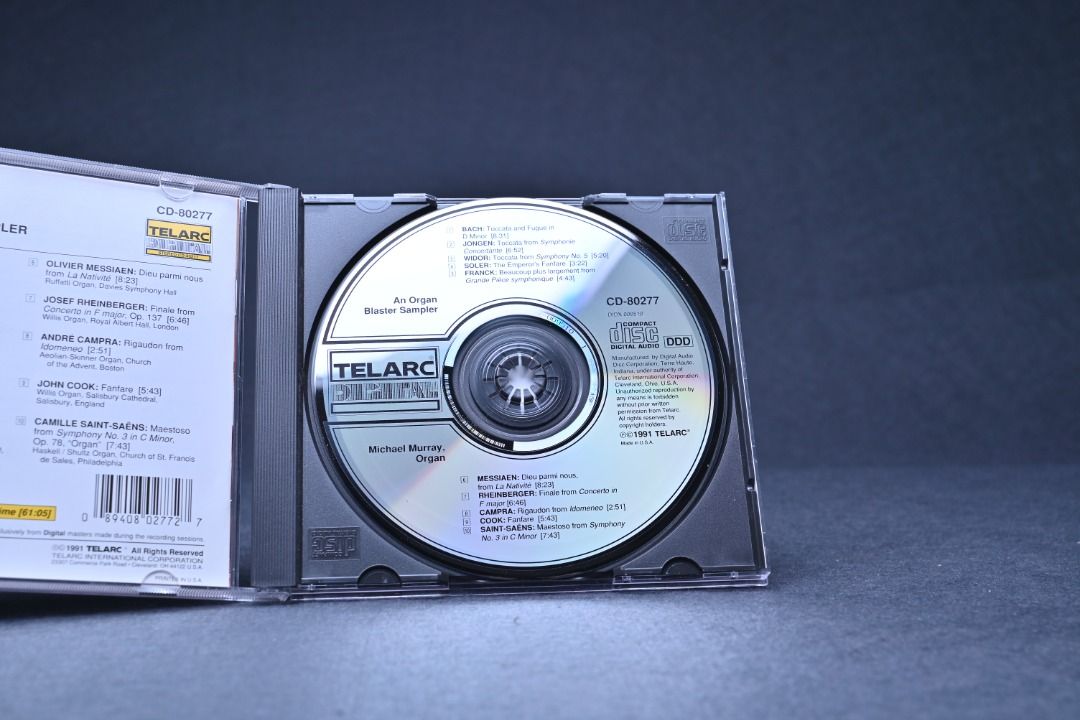 Telarc Michael Murray An Organ Blaster Sampler from the Telarc