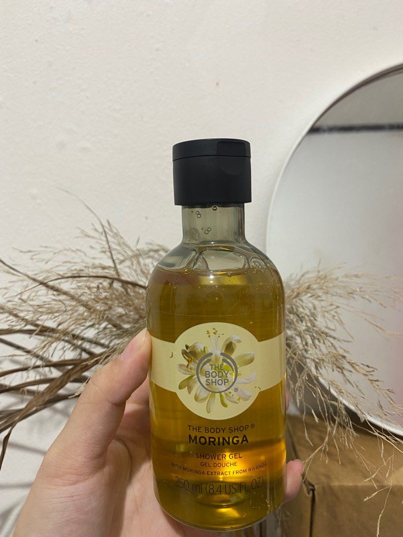 The Body Shop Shower Gel Moringa 250ml, Kesehatan & Kecantikan, Kulit