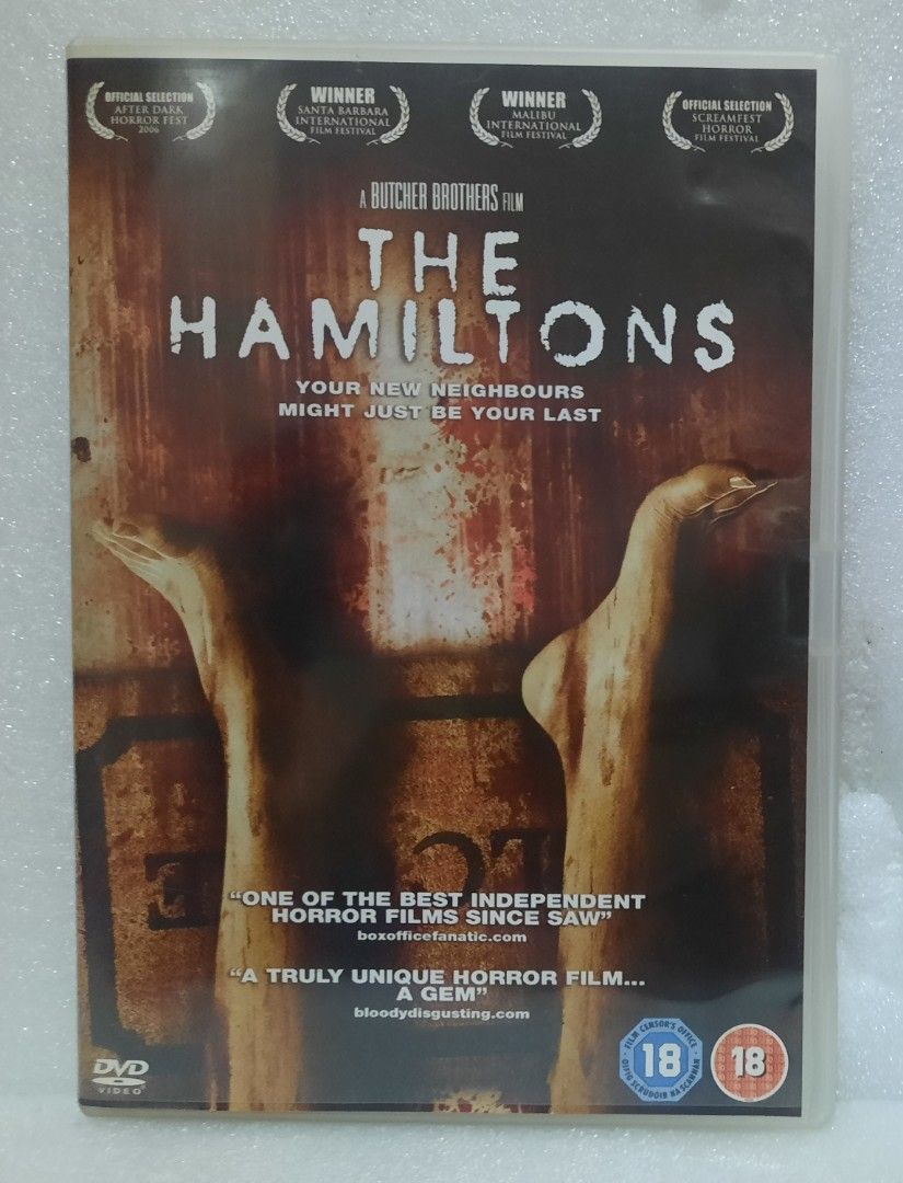 THE HAMILTONS [DVD] HORROR, Hobbies & Toys, Music & Media, CDs & DVDs