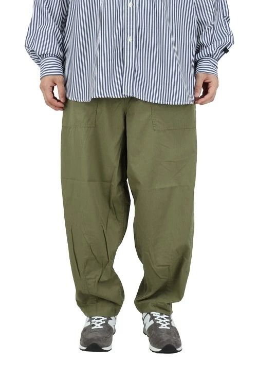 The North Face Purple Label Ripstop Wide Cropped Pants - Khaki