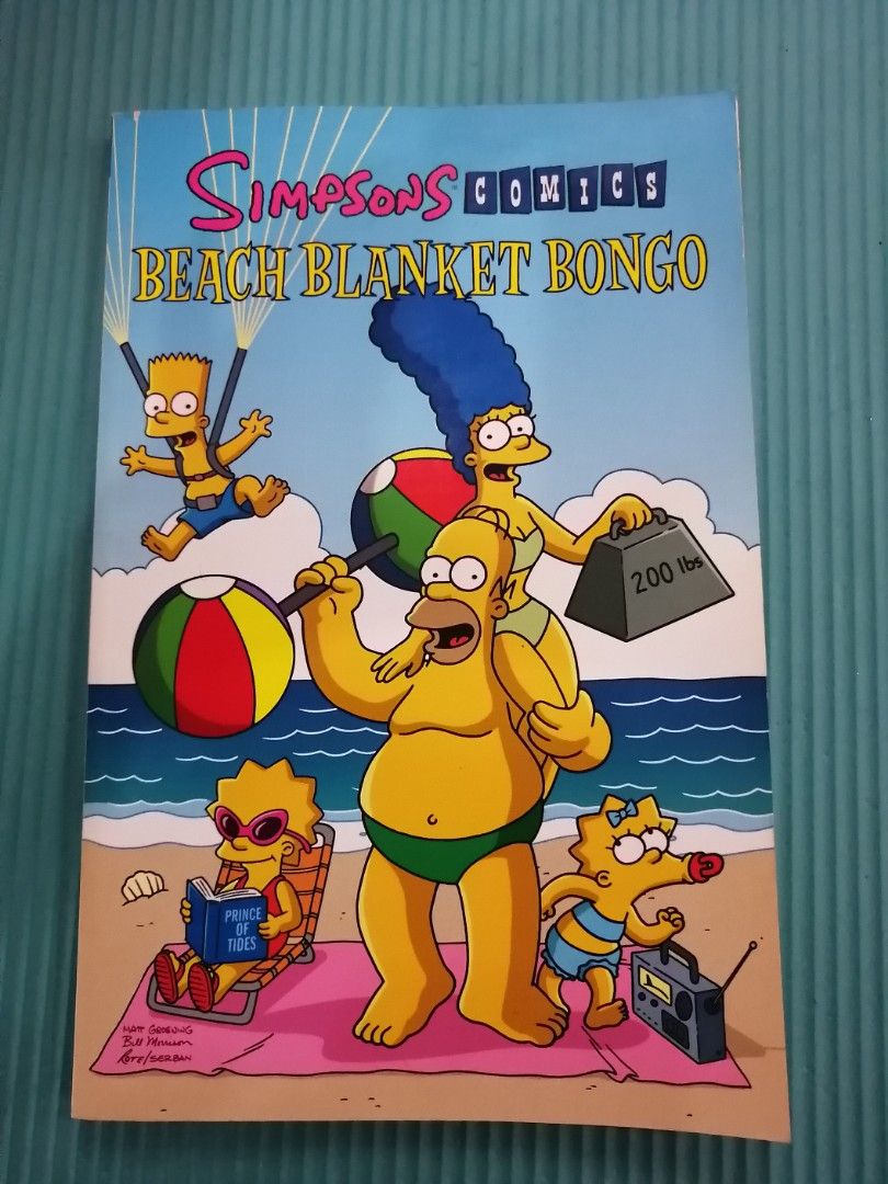 The Simpsons Beach Blanket Bongo, Hobbies & Toys, Books & Magazines