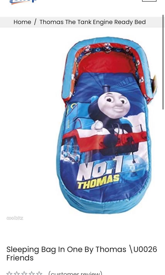 Thomas the Tank Ready Bed inflatable mattress sleepover