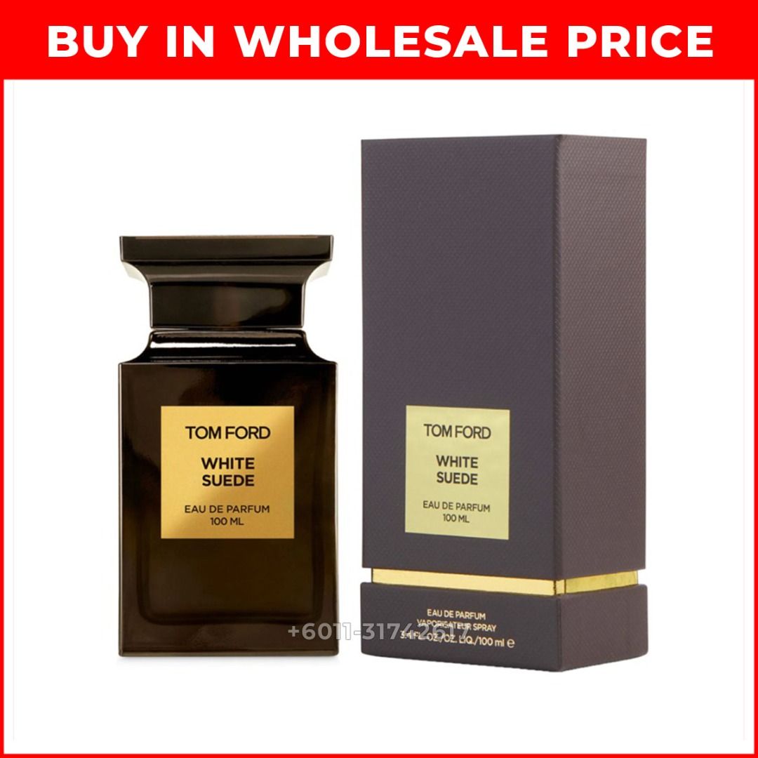 TOM FORD WHITE SUEDE (BROWN BOX) 100ML EAU DE PARFUM EDP FOR UNISEX, Beauty  & Personal Care, Fragrance & Deodorants on Carousell