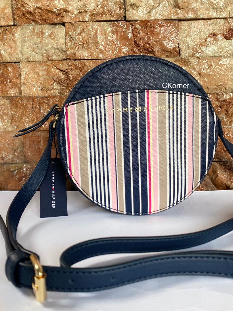 Tommy hilfiger round shop crossbody bag