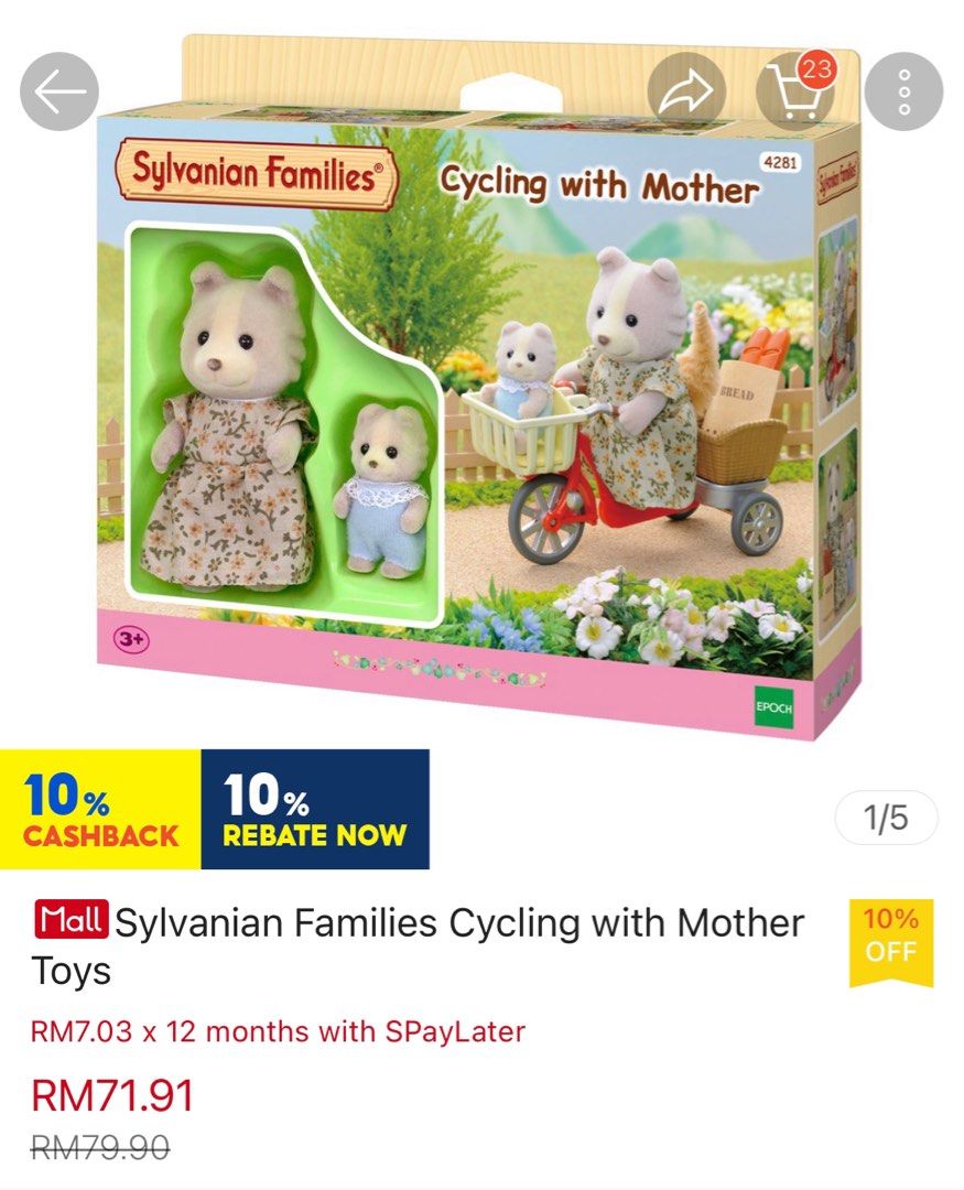 Sylvanian sales families 4281