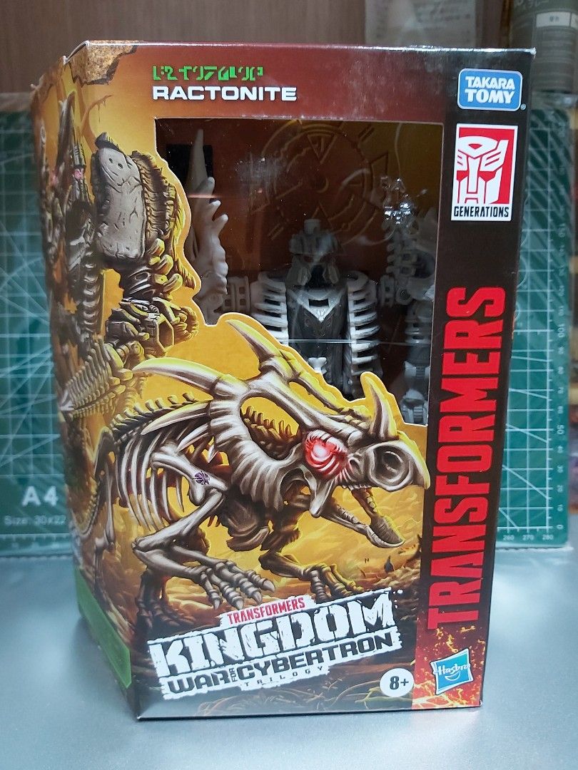 Transformers Kingdom Ractonite 變形金剛 王國, 興趣及遊戲, 玩具 & 遊戲類 Carousell