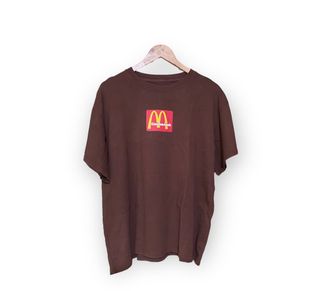 Travis Scott x Mcdonald's Sesame III Tee (Brown), Men's Fashion