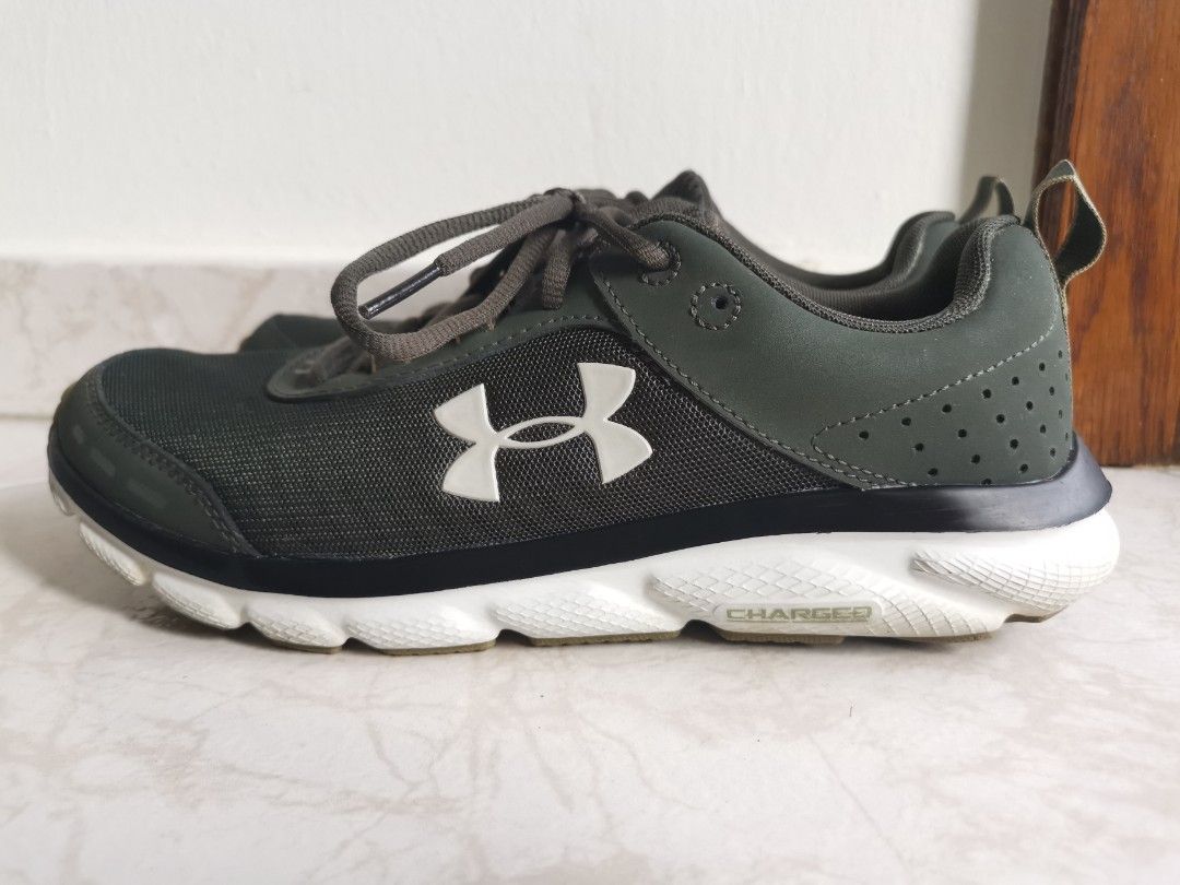 Under armour olive green shoes discount