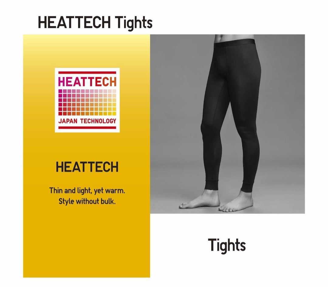 Uniqlo Heattech Extra Warm Leggings for Men (Large)#796, Men's Fashion,  Bottoms, Underwear on Carousell