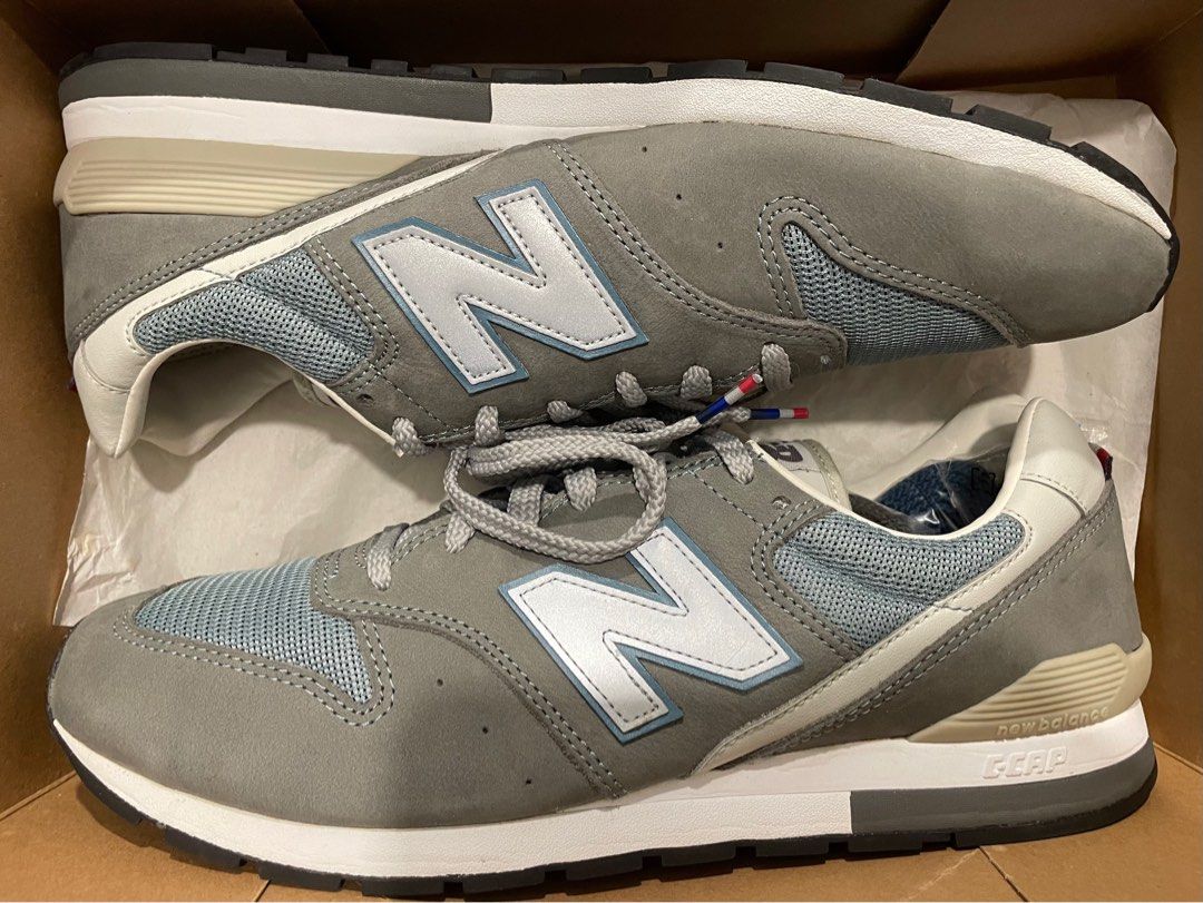 New balance 996 steel blue best sale