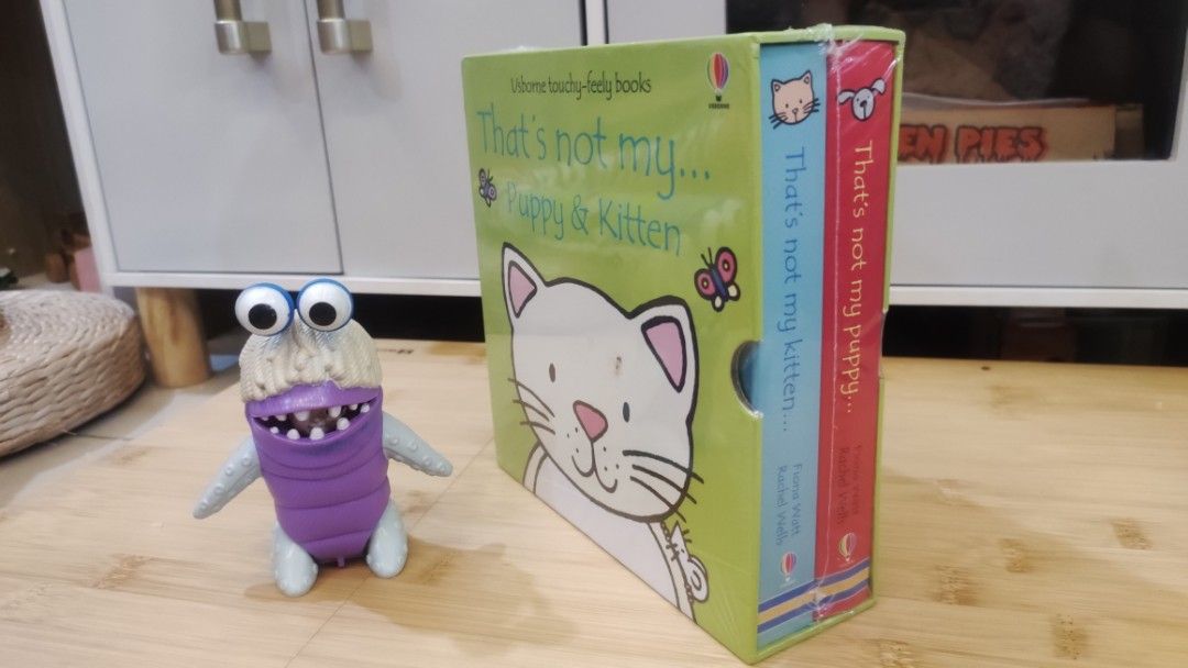 Usborne that's not my puppy and that's not my kitten board book touch ...