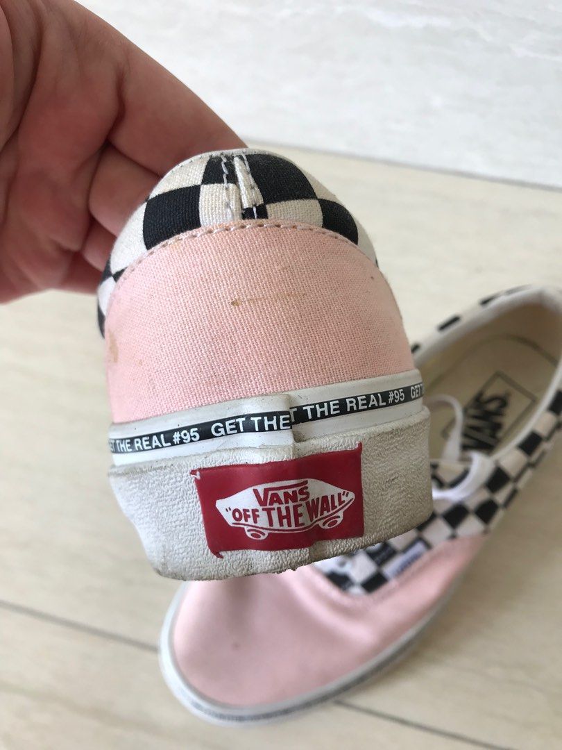 Vans cut shop and paste pink