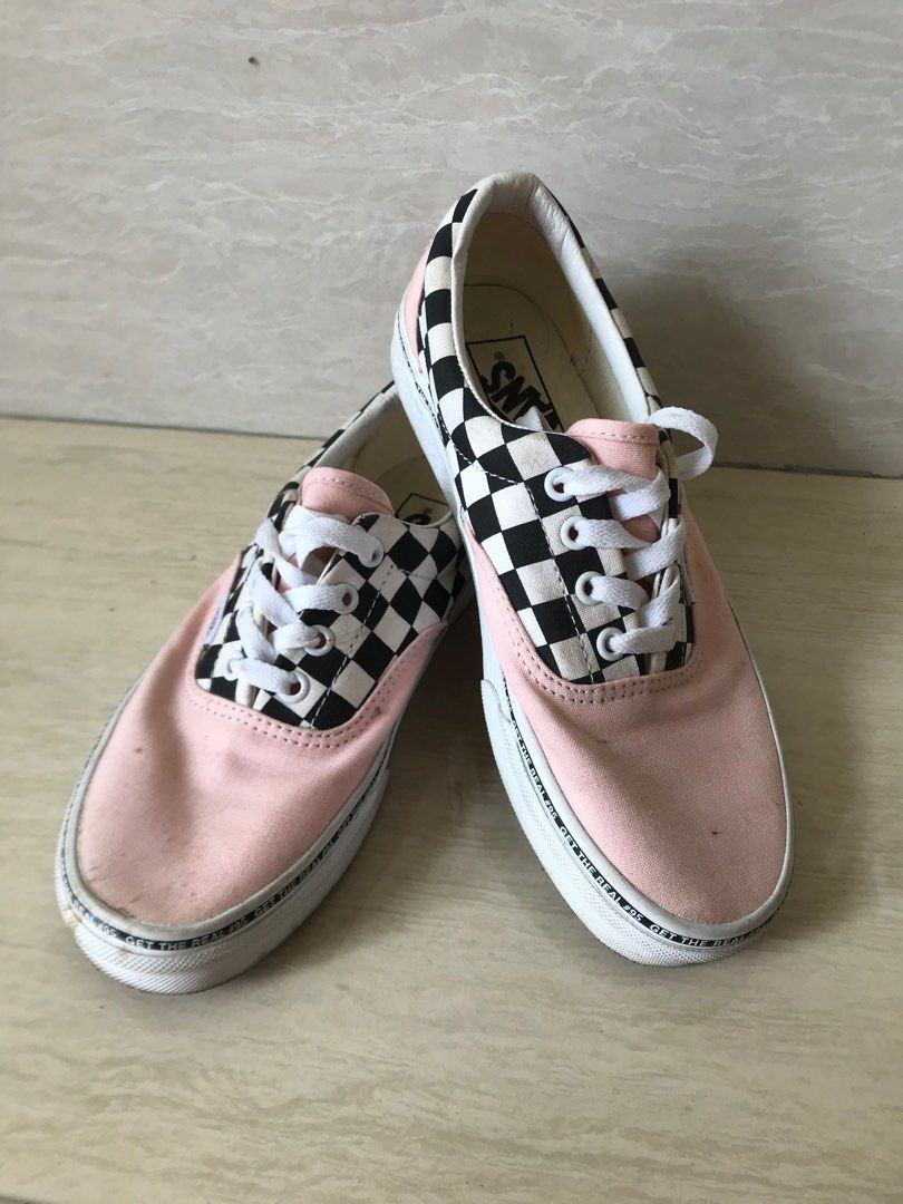 Vans cut and new arrivals paste pink