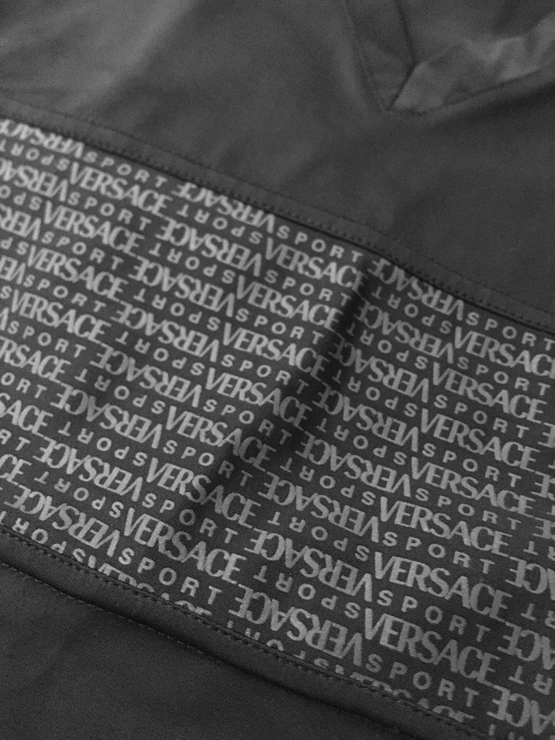 Versace Sport Black Shirt, Women's Fashion, Activewear on Carousell