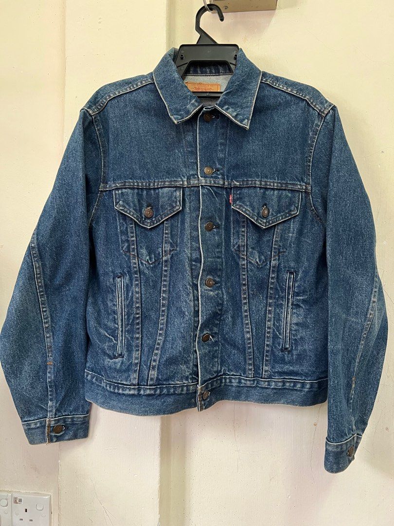 Vintage 80s Levi's Made in USA Type 3 Denim Trucker Jacket, Men's Fashion,  Coats, Jackets and Outerwear on Carousell