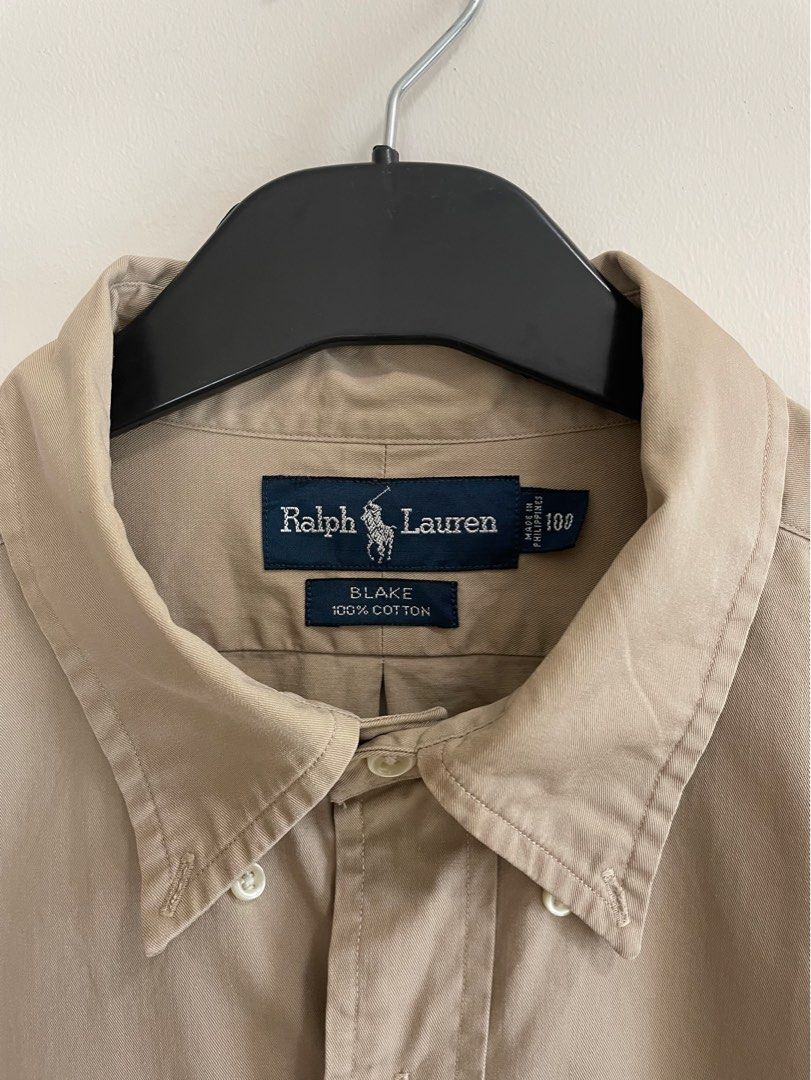 Vintage Ralph Lauren Blake, Men's Fashion, Tops & Sets, Formal Shirts on  Carousell
