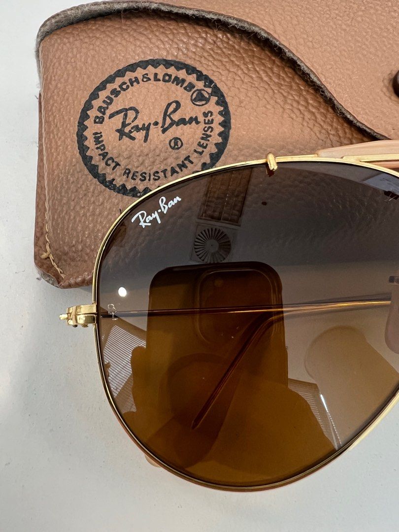 vintage ray ban made in usa, Men's Fashion, Watches & Accessories