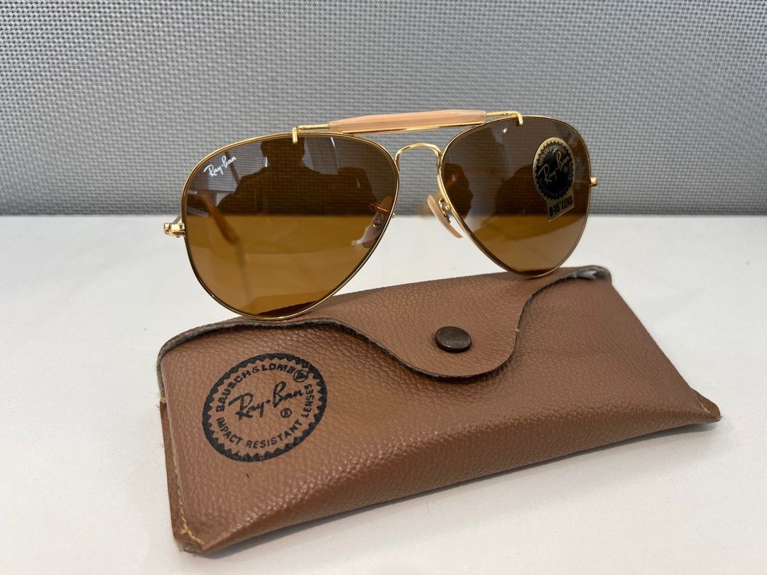 vintage ray ban made in usa, Men's Fashion, Watches & Accessories