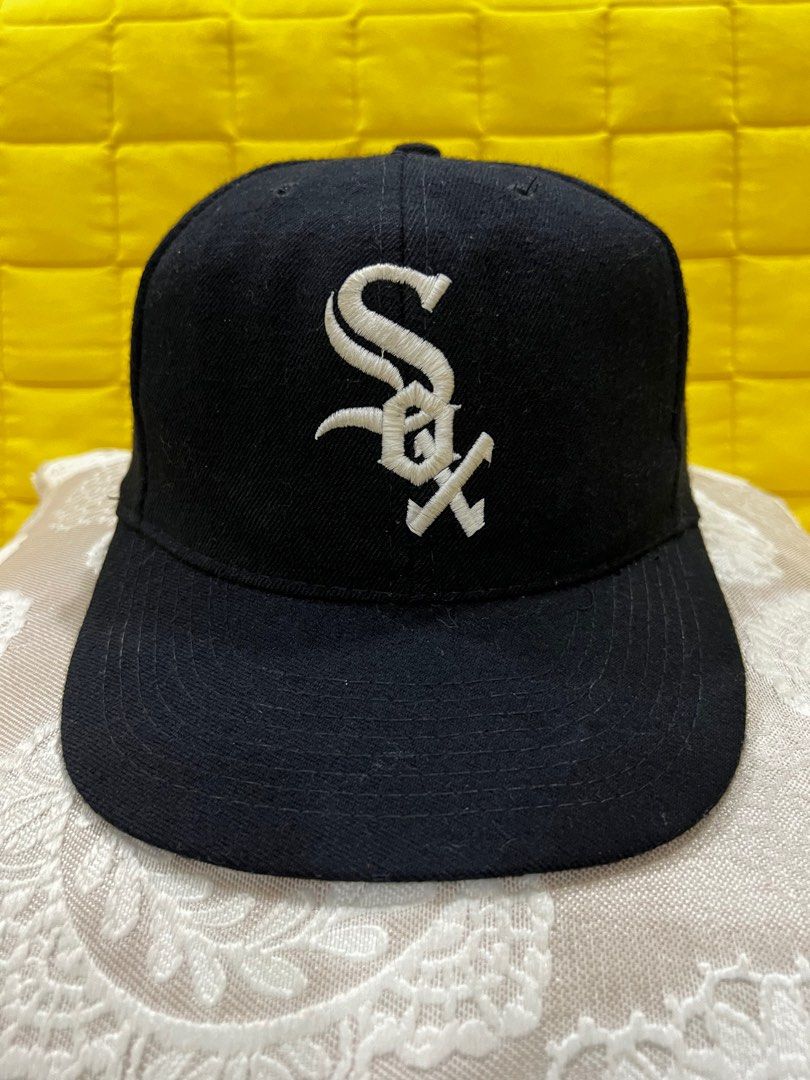 Vintage white discount sox hat