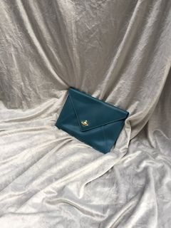 Vivienne Westwood Turquoise Clutch Bag
