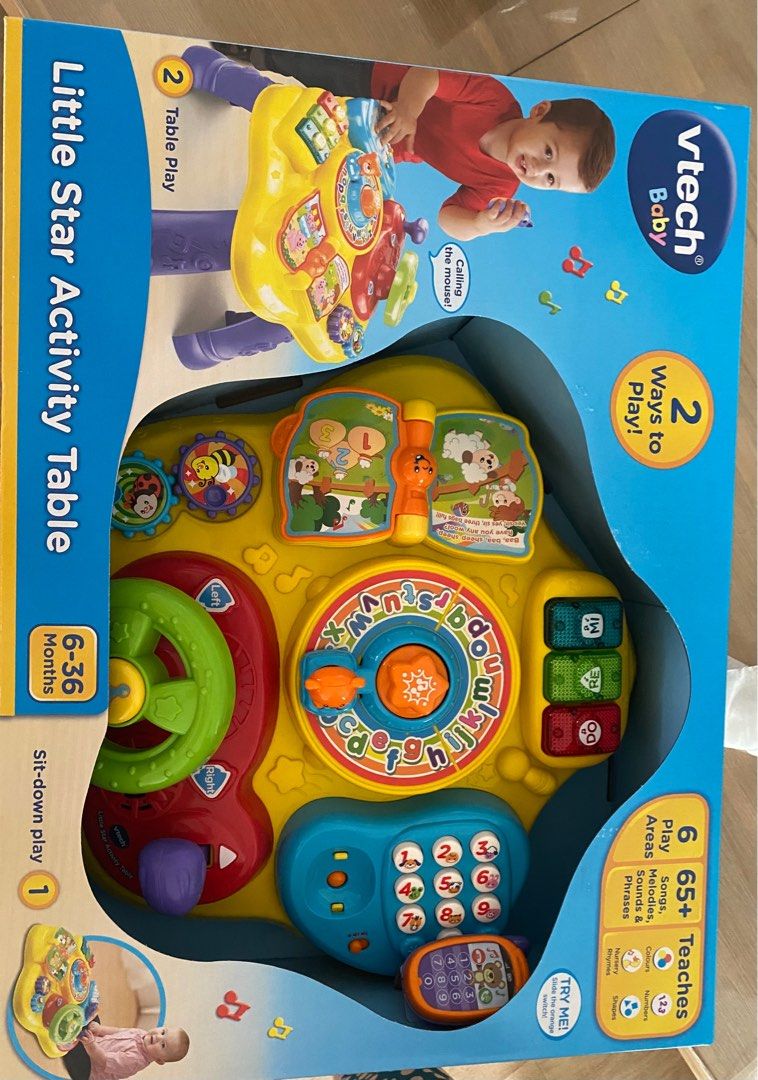 Vtech activity table, Babies & Kids, Infant Playtime on Carousell