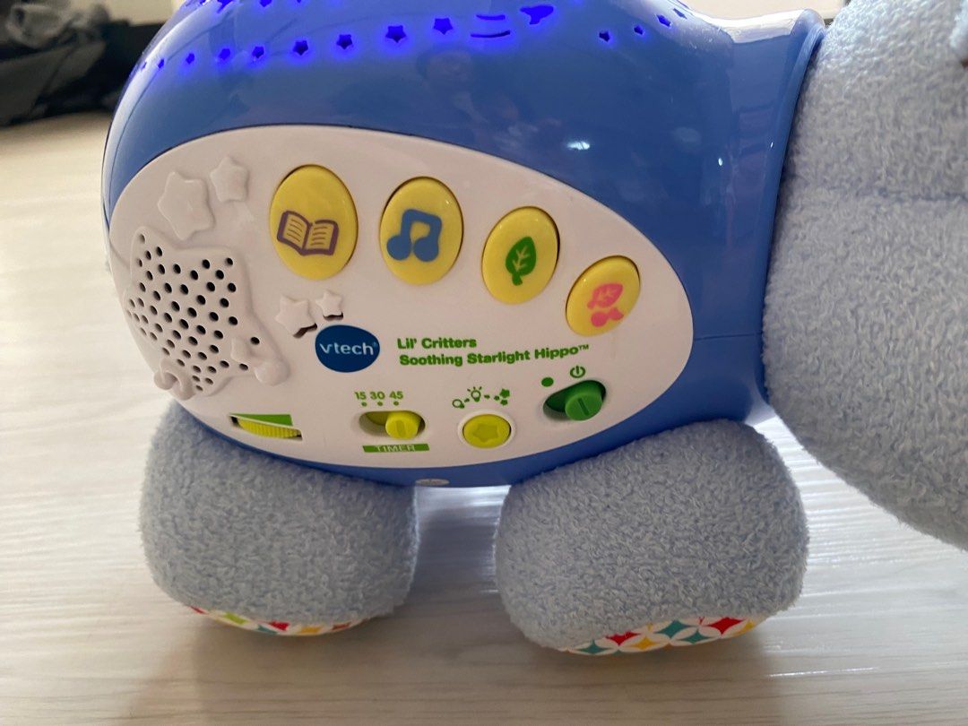 Night Light Baby VTech Baby Lil' Critters Soothing Starlight Hippo
