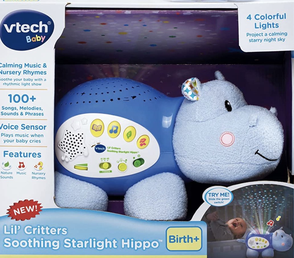 Vtech little top critters hippo