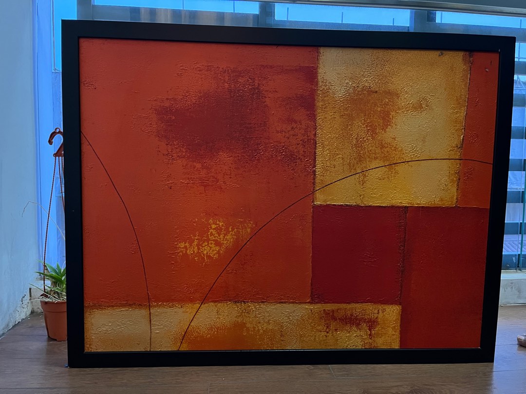 Wall painting frame, Furniture & Home Living, Home Decor, Frames