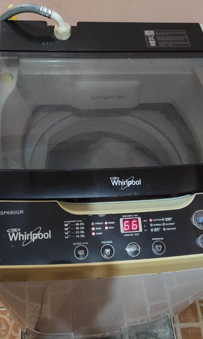 Whirlpool LSP680GR 6.8 kg automatic washing machine, TV & Home