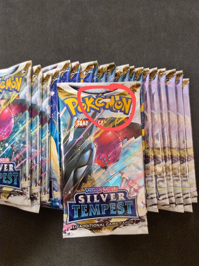 White Code Card Pack // Silver Tempest Booster Pack, Hobbies & Toys, Toys &  Games on Carousell