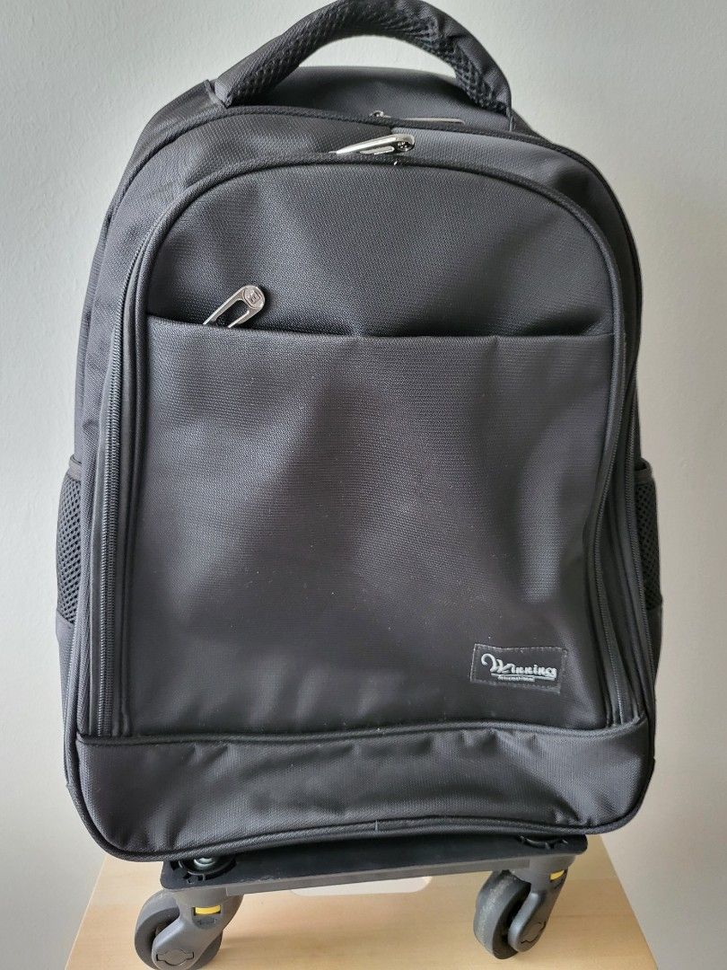 Winning carry on trolley laptop removable trolley and detachable wheels