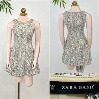 Zara Elegant Beaded Dress