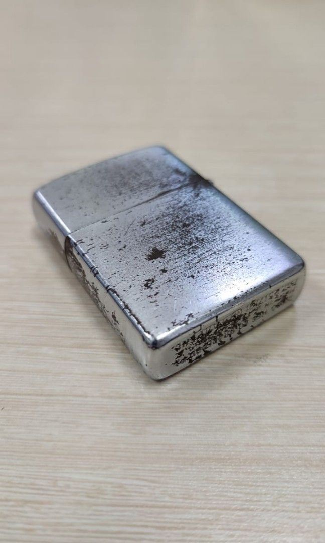 Zippo 1953 Steelcase Fullstamp, Antiques, Others on Carousell