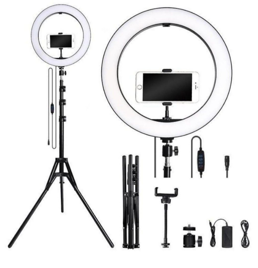 10inch Ring Light, Photography, Photography Accessories, Lighting & Studio Equipment on Carousell