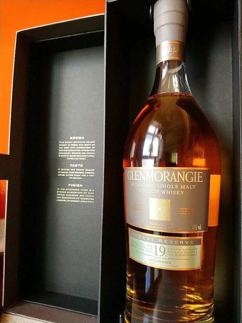 19年威士忌] Glenmorangie 19 Year Old Finest Reserve 格蘭傑19年單一