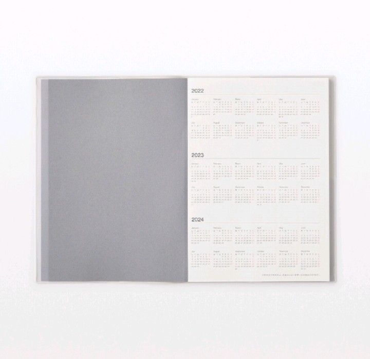 2023 MUJI PLANNER (MONTHLY), Hobbies & Toys, Stationery & Craft, Stationery & School Supplies on