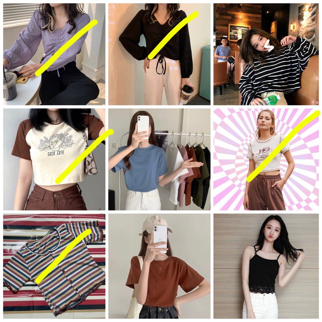 3 for 10 CLEARANCE CLOTHES Women s Fashion Tops Blouses on