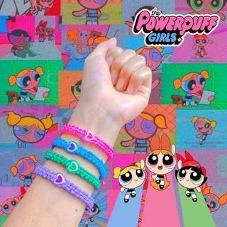 𝙇𝙃 / 4pcs Powerpuff Girls Set Friendship Bracelet Edition
